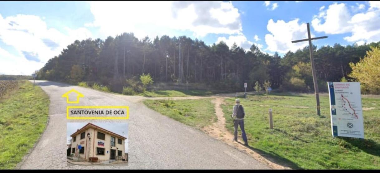 Albergue El Camino De Santovenia Santovenia De Oca Dış mekan fotoğraf